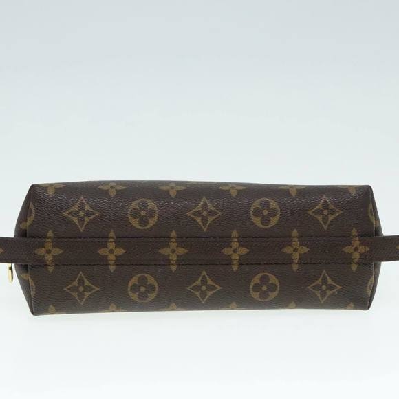 LOUIS VUITTON Monogram Trousse Demi Ronde Cosmetic Pouch M47520 LV Auth 89926 - Picture 6 of 16